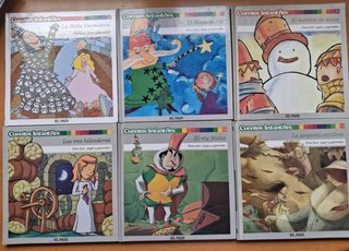 Colección de 12 cuentos infantiles.