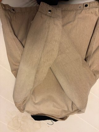Giacca Bershka Beige Nera