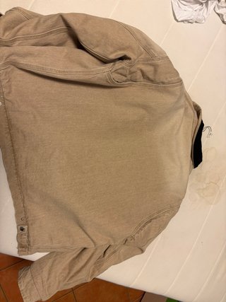 Giacca Bershka Beige Nera