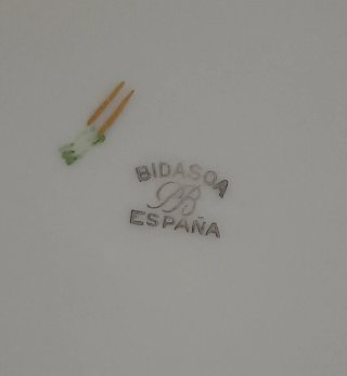 Elegante vajilla vintage Bidasoa de 50 piezas