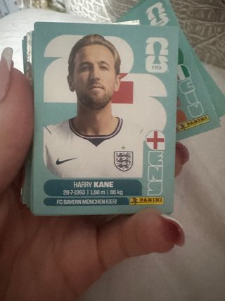 Cromo Harry Kane Mundial 2026 Panini