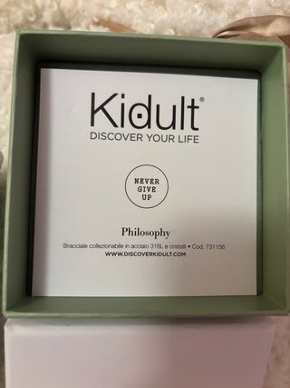 Bracciale Kidult Never give up