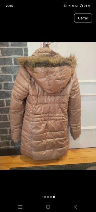 Abrigo acolchado plumífero