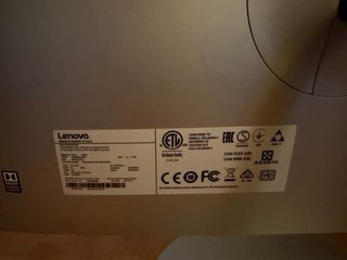 Ordenador All in One Lenovo 27" - Listo para usar