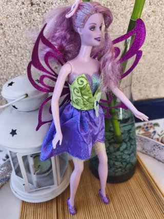 Muñeca Barbie Fairytopia Hada Morada