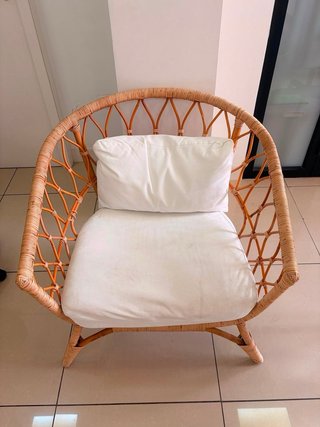 Sillón de ratán IKEA Stockholm 2017