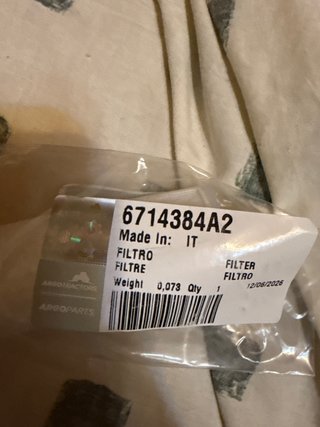 Filtro AdBlue 6714384A2