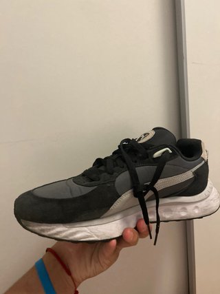 Zapatillas Puma Negras y Grises