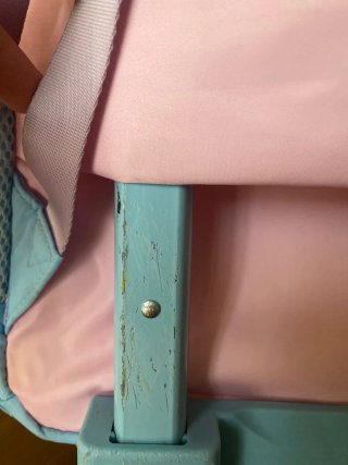 Mochila con ruedas y asa extensible