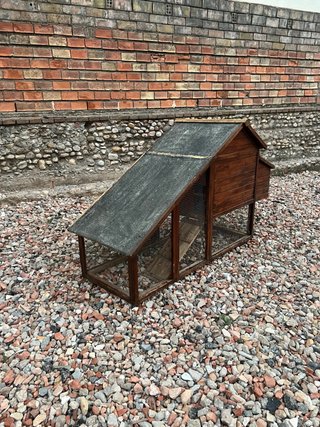 Gallinero de madera