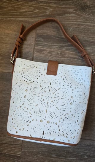 Bolso Desigual Mujer Bandolera Hades Blanco