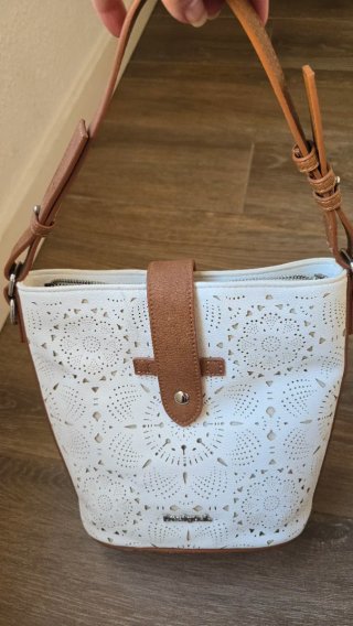 Bolso Desigual Mujer Bandolera Hades Blanco