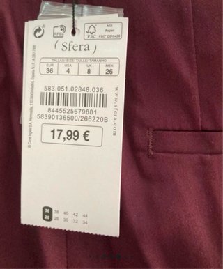 Conjunto Camisa estampada y pantalon