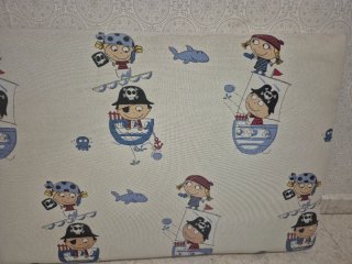 Cabecero infantil piratas para cama de 90