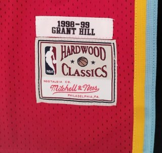 Camiseta NBA Detroit Pistons 33 Grant Hill Talla L