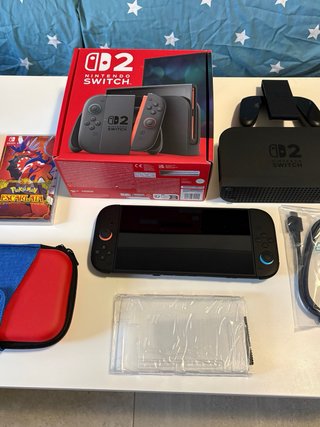 Nintendo Switch 2 con 2 giochi e accessori