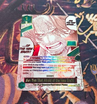 Carta Evento Manga One Piece TCG