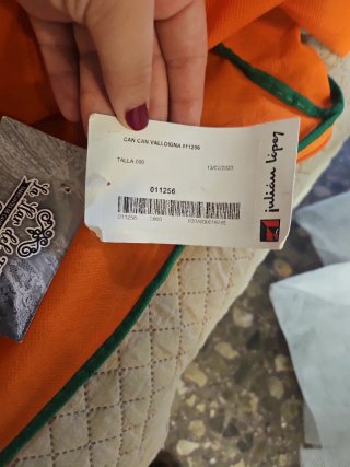 Cancán Fallera Talla 90 Julián López