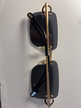 Gafas Cartier Originales Doradas y Grises