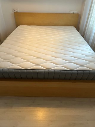 Estructura Cama MALM 160x200 + Somieres