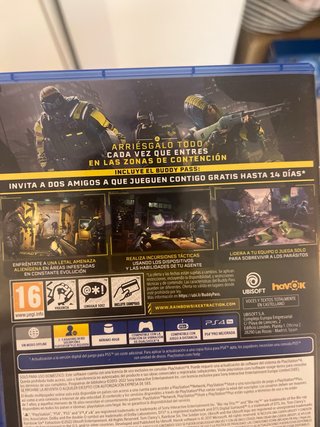 Rainbow Six Extraction PS4 y ps5