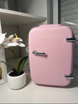 Nevera cosméticos Flamingueo rosa