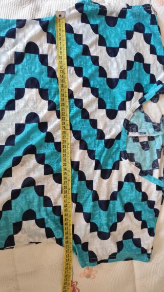 Camiseta fluida estampada