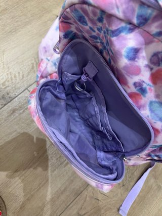 Mochila Totto infantil rosa y morada
