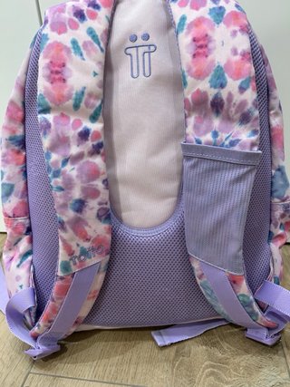 Mochila Totto infantil rosa y morada