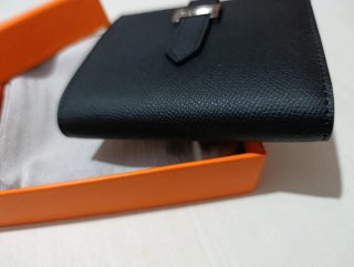 Cartera Hermes Negra Cuero