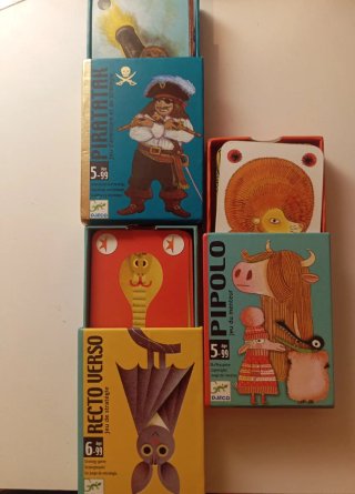 Lote 3 Giochi da Tavolo Djeco