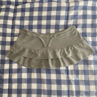 Mini falda gris Y2K