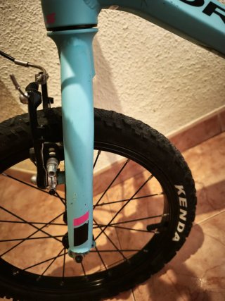 Bicicleta Orbea 16 Blu Con ruotine
