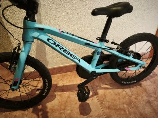 Bicicleta Orbea 16 Blu Con ruotine