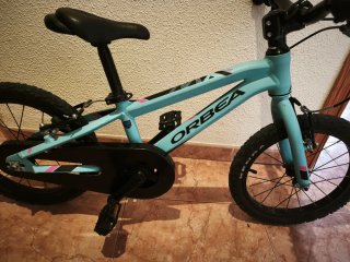 Bicicleta Orbea 16 Blu Con ruotine