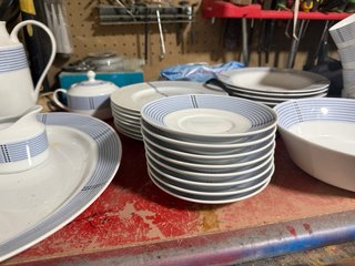 Juego Tazas y Platos Cartuxa Porcelana