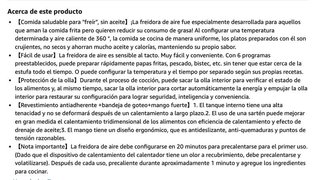 Freidora Sin Aceite 5,5 litros · NUEVO A ESTRENAR