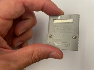 Memory Card Nintendo GameCube 59 Blocchi