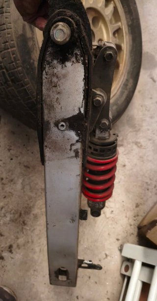 Amortiguador y basculante Honda CBR 600 -98
