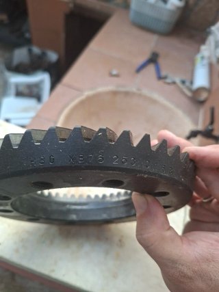 Corona 45 Dientes (Relación 3.46) BMW Typ 188