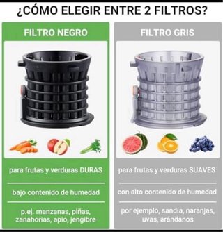 Extractor de Zumos Fruta y Verdura · A estrenar