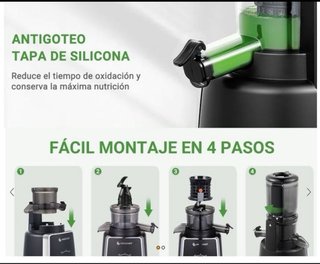 Extractor de Zumos Fruta y Verdura · A estrenar