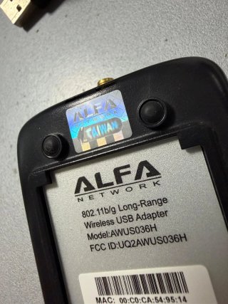 Antena Alfa Network USB WiFi