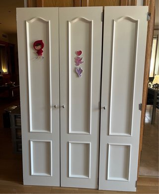 Puertas de roble para armario empotrado