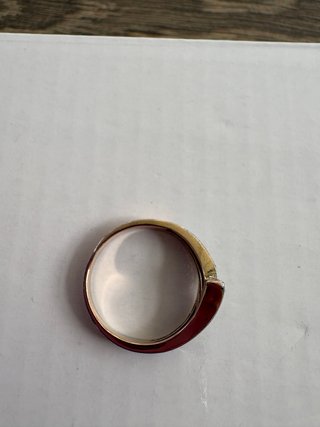 Anillo Vintage Plata 925 Años 90 Piedras