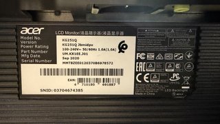 Monitor Gaming Acer PC y Consolas