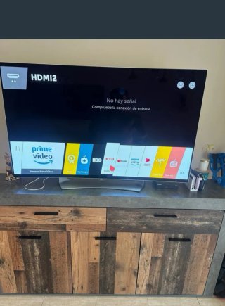 TV LG 55 Curva Como Nueva