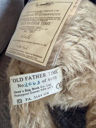 Peluche Dean's Rag Book Colección Sheila