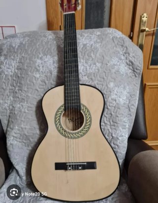 Guitarra Clásica Madera Natural