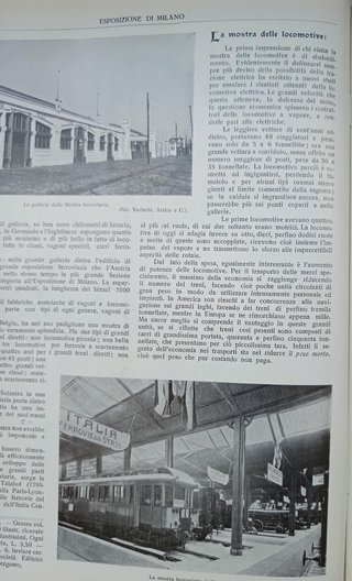 Rivista Esposizione di Milano 1906 Fascicolo V